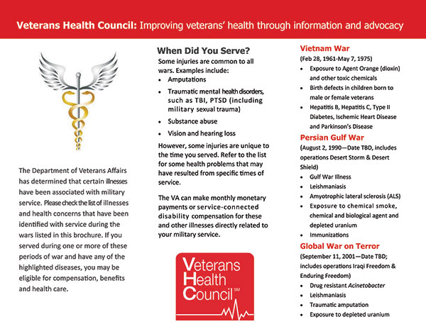 Brochures and Information - Women Veterans Health Care