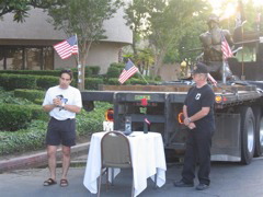 Mike McCoy (SDIT) speaks @ ceremony